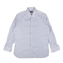 Blue And White Pinstripe Dress Shirt