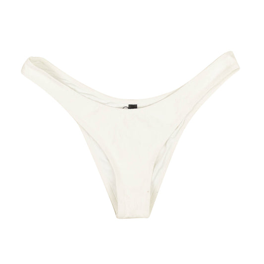 Reine Olga Leaf Brigitte Bikini Bottoms - White