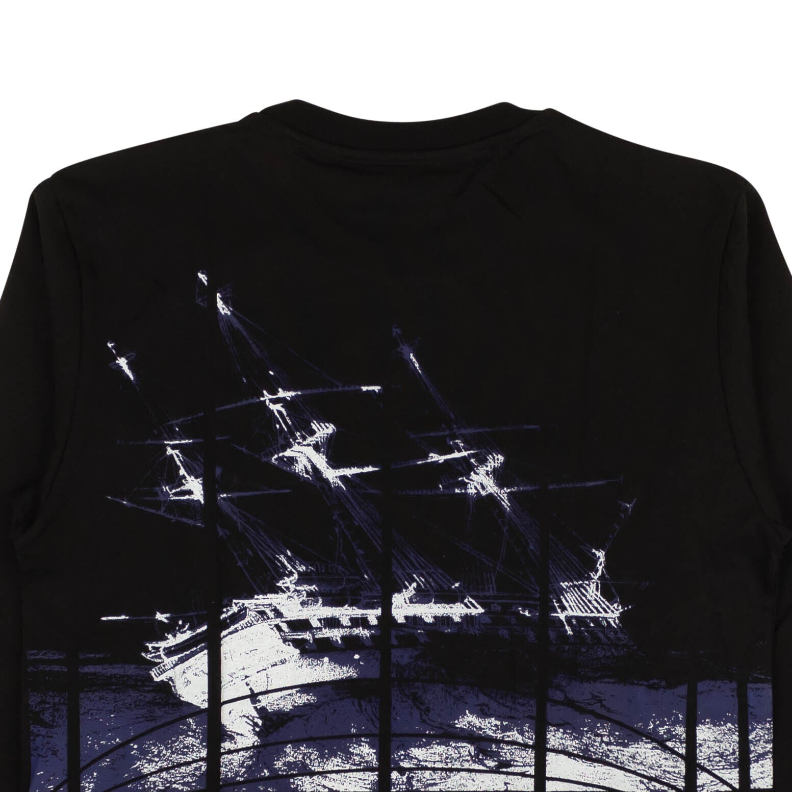 Hideaway Porto Cervo Long Sleeve T-Shirt - Black