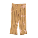 Helenamanzano Capri 3D Stripe Pants - Beige/Pink