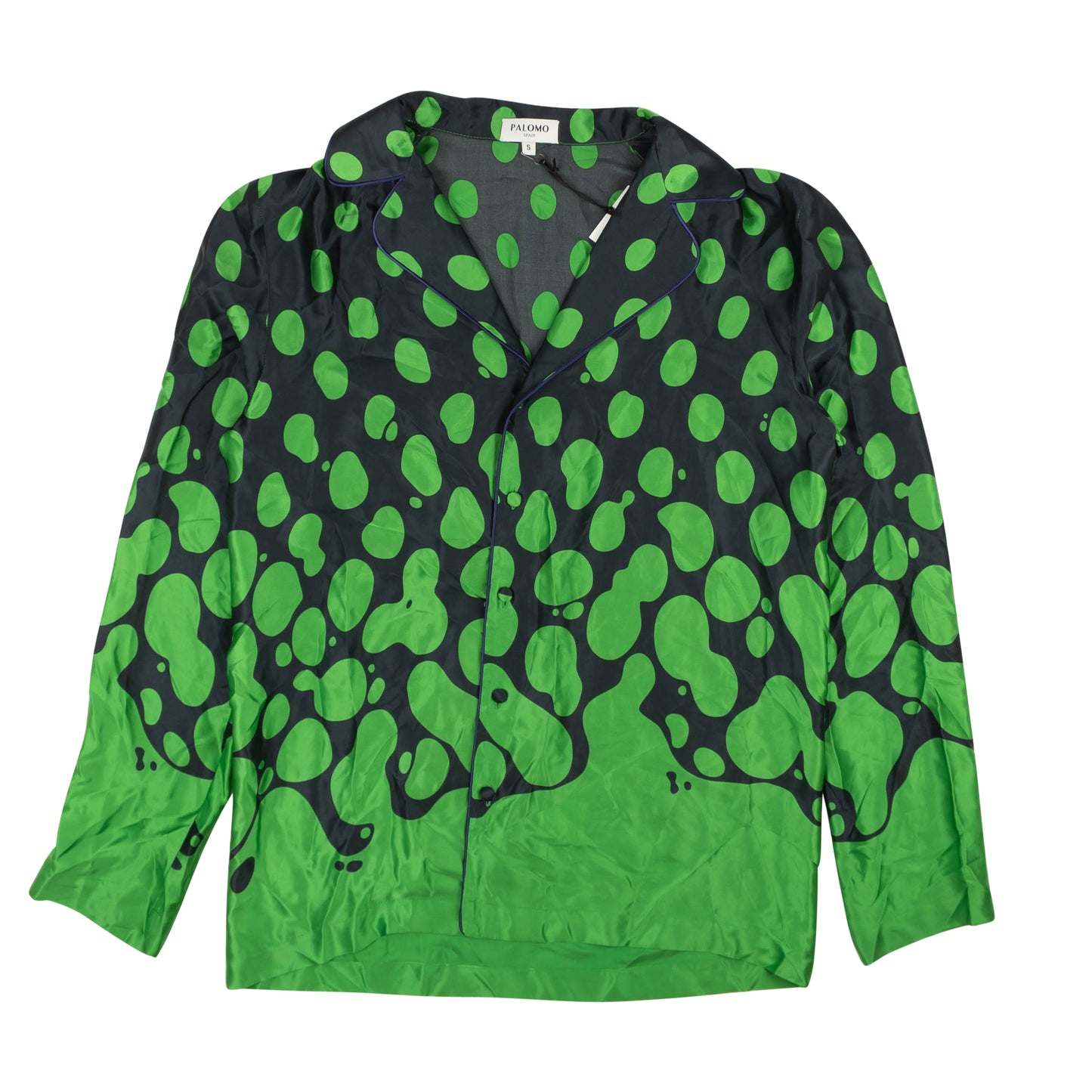 Palomo Mercury Silk Shirt - Green