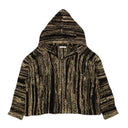 John Elliott Space Dye Poncho - Black/Multi