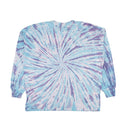 Amiri Tie Dye Polar Fleece Shorts - Blue/Black