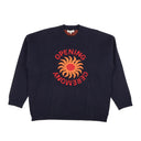 Opening Ceremony Sun Logo Collegiate Sweater - Navy