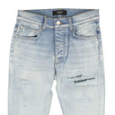 Light Indigo Bandana MX1 Denim Skinny Jeans