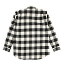 Balenciaga Black Silk 'Back Scarf ' Printed Blouse Shirt