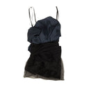 Nensi Dojaka Nude Dress - Black