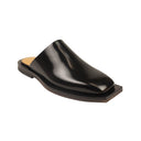 Ion Leather Slip Ons Shoes - Black