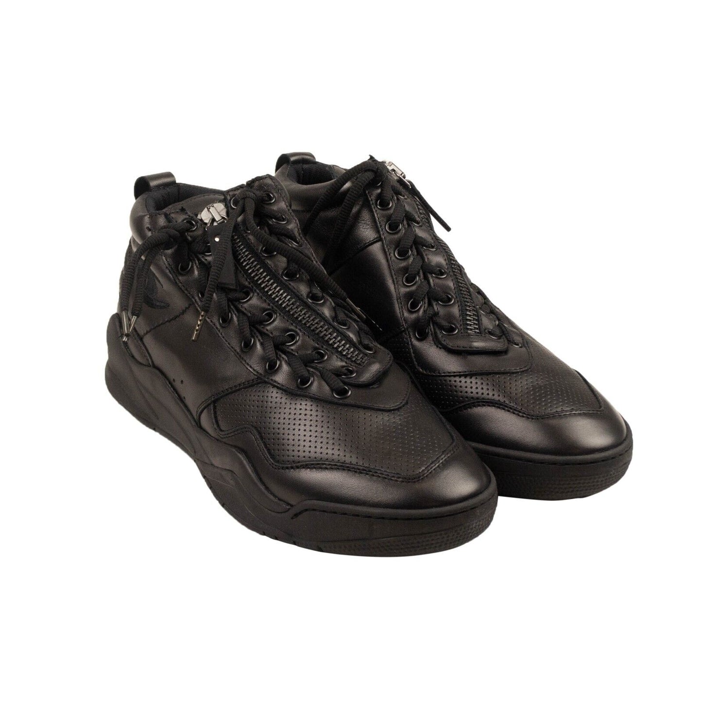 Black Leather AWOL Atlanta Sneakers