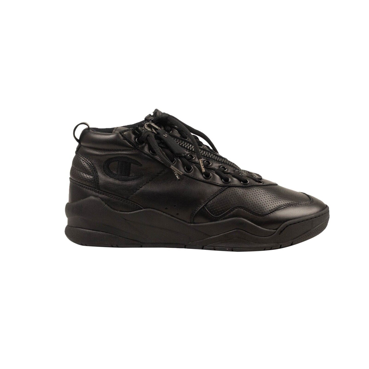 Black Leather AWOL Atlanta Sneakers