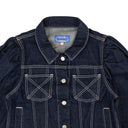 Indigo Puffed Denim Jacket