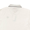 White Boxy Polo Shirt