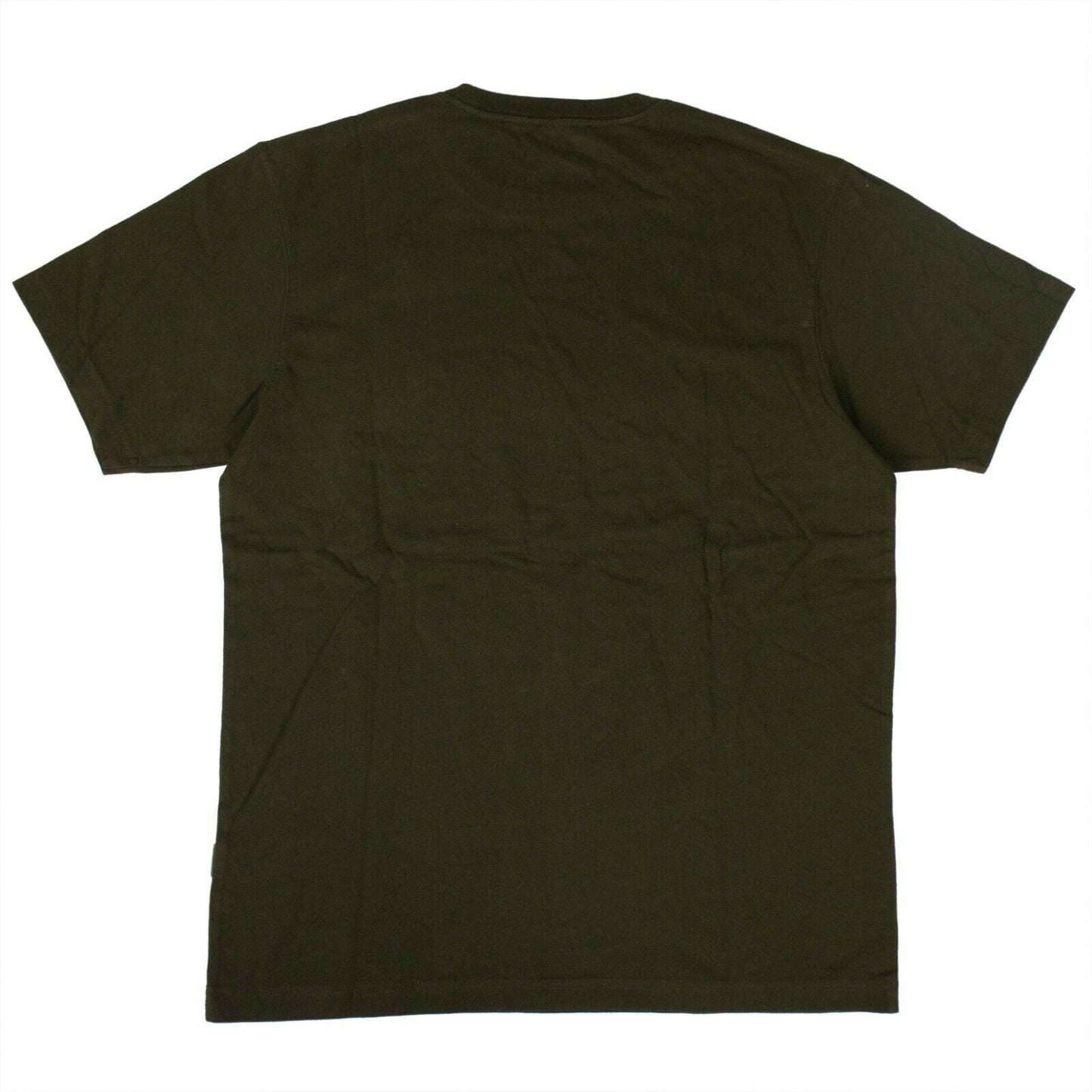 Organic Cotton Maha Eagle Chest T-Shirt - Olive Green