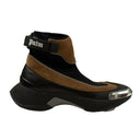 Brown And Black 'Recovery' High Top Sneakers