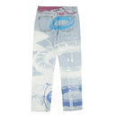 Msfts Rep Straight Jeans - Blue/Multi