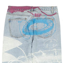 Msfts Rep Straight Jeans - Blue/Multi