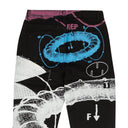 Msfts Rep Straight Jeans - Black/Multi