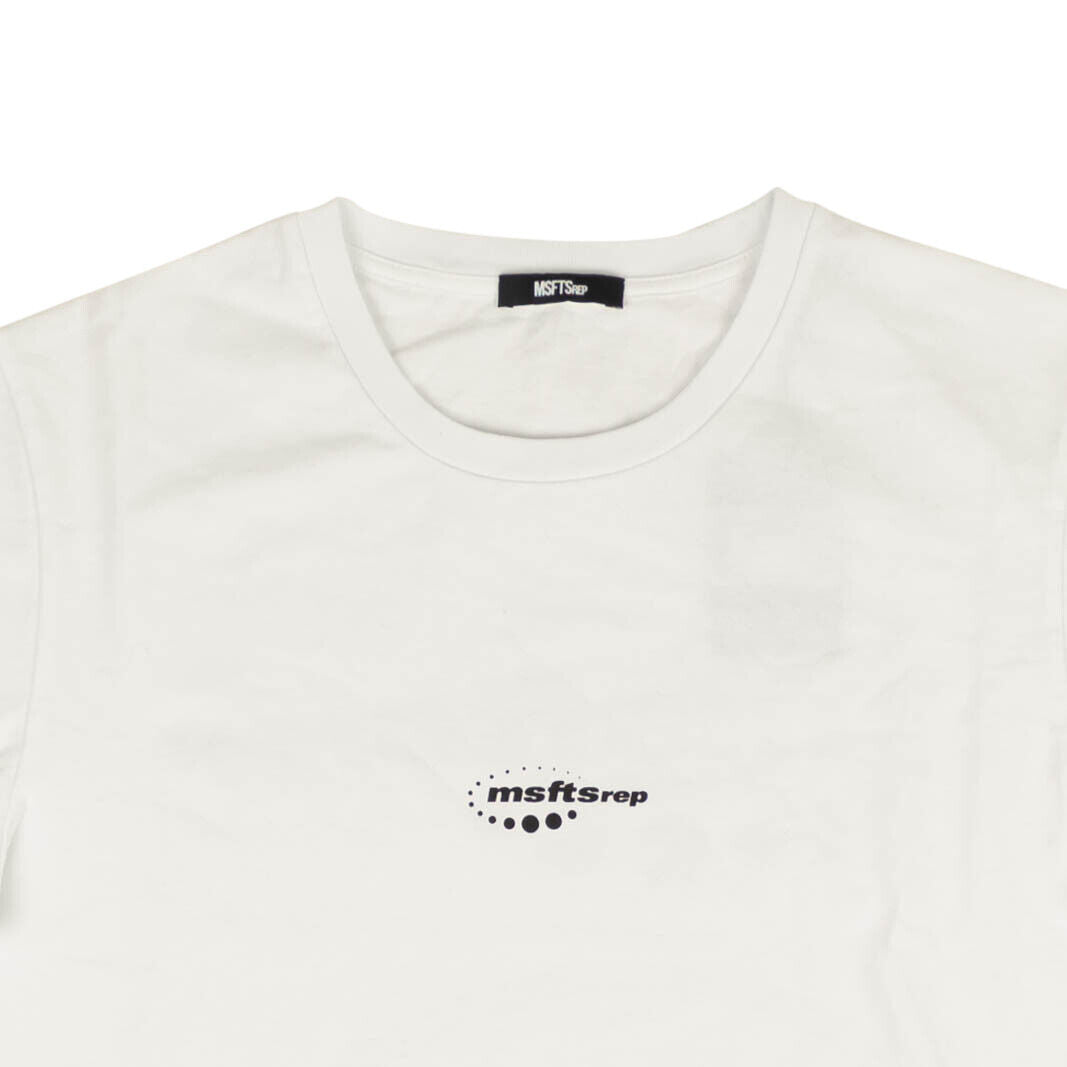 Msfts Rep Astroasquiggle T-Shirt - White