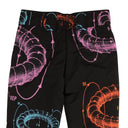 Msfts Rep Bell Bottom Antigravity Puffer Pants - Black/Multi