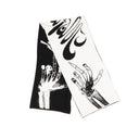 Msfts Rep Middle Fingers Scarf - Black