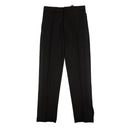 Black Cotton Dress Pants