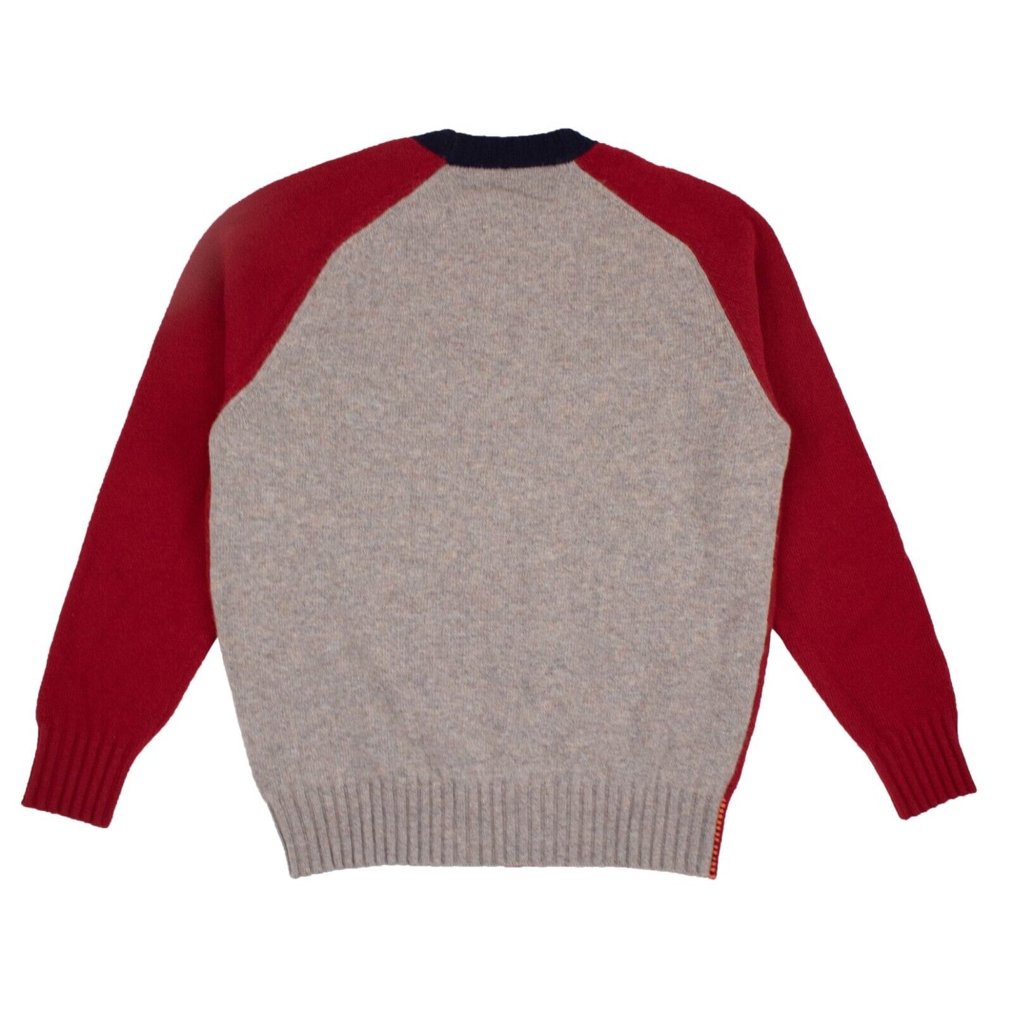 President'S Crew Multicolor Wool - Red