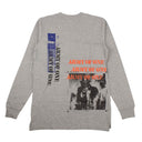 Indvlst Hand Printed Army Of One Ls T-Shirt - Gray