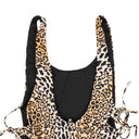 Reine Olga Leopard One Piece Swimsuit - Black/Brown