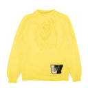Survival Of The Fashionest Glitter 4 Arm Sweater - Yellow