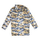 Stutterheim Stockholm Ds Denim Camo Raincoat - Camo