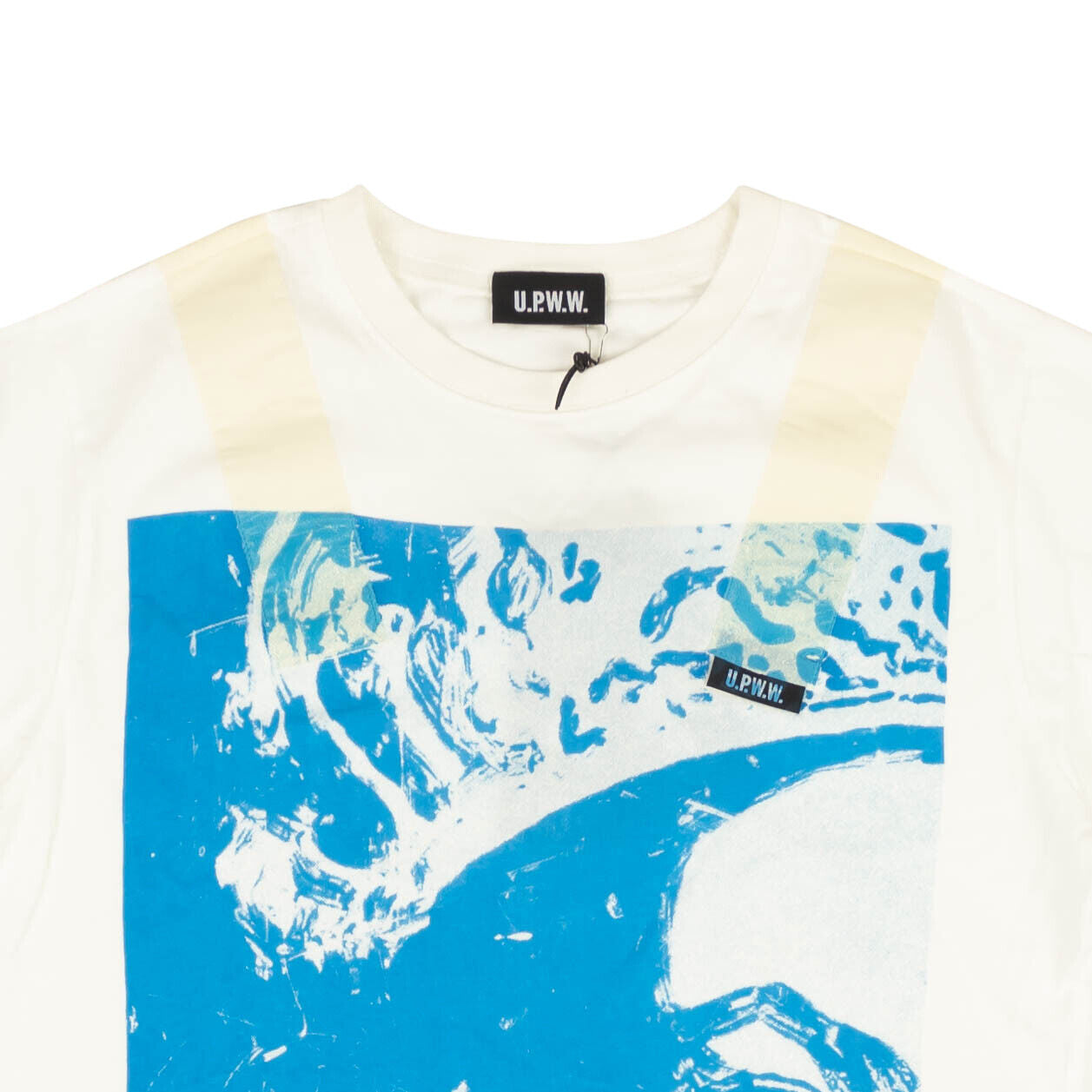 U.P.W.W. Zuek King Graphic Short Sleeve T-Shirt - White/Blue