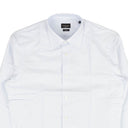 Light Blue Chevron Woven Dress Shirt
