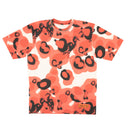 Heron Preston Washed Camo Ss T-Shirt - Red