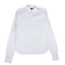 Blue And White Plaid Dress Shirt