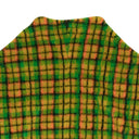 Green Check Multi Fleece Anorak Jacket