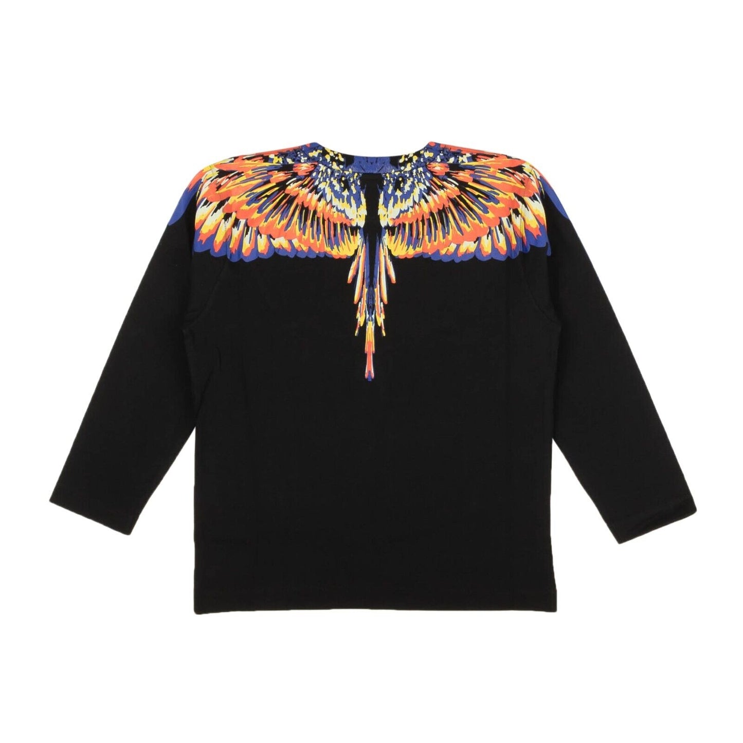 Marcelo Burlon Tempura Long Sleeve Wings T-Shirt - Black