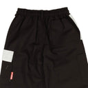 Black Contrast Combat Pocket Pants