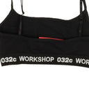032C Logo Classic Bralette - Black
