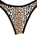 Reine Olga Leopard Wilson Bikini Bottoms - Black/Orange