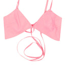 Wurst Croossed Back Bra - Pink