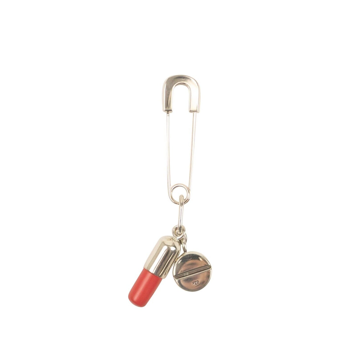 Ambush Pill Charm Earring - Gold