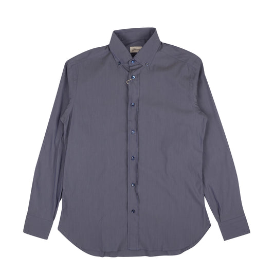 Brioni Slim Fit Dress Shirt - Indigo