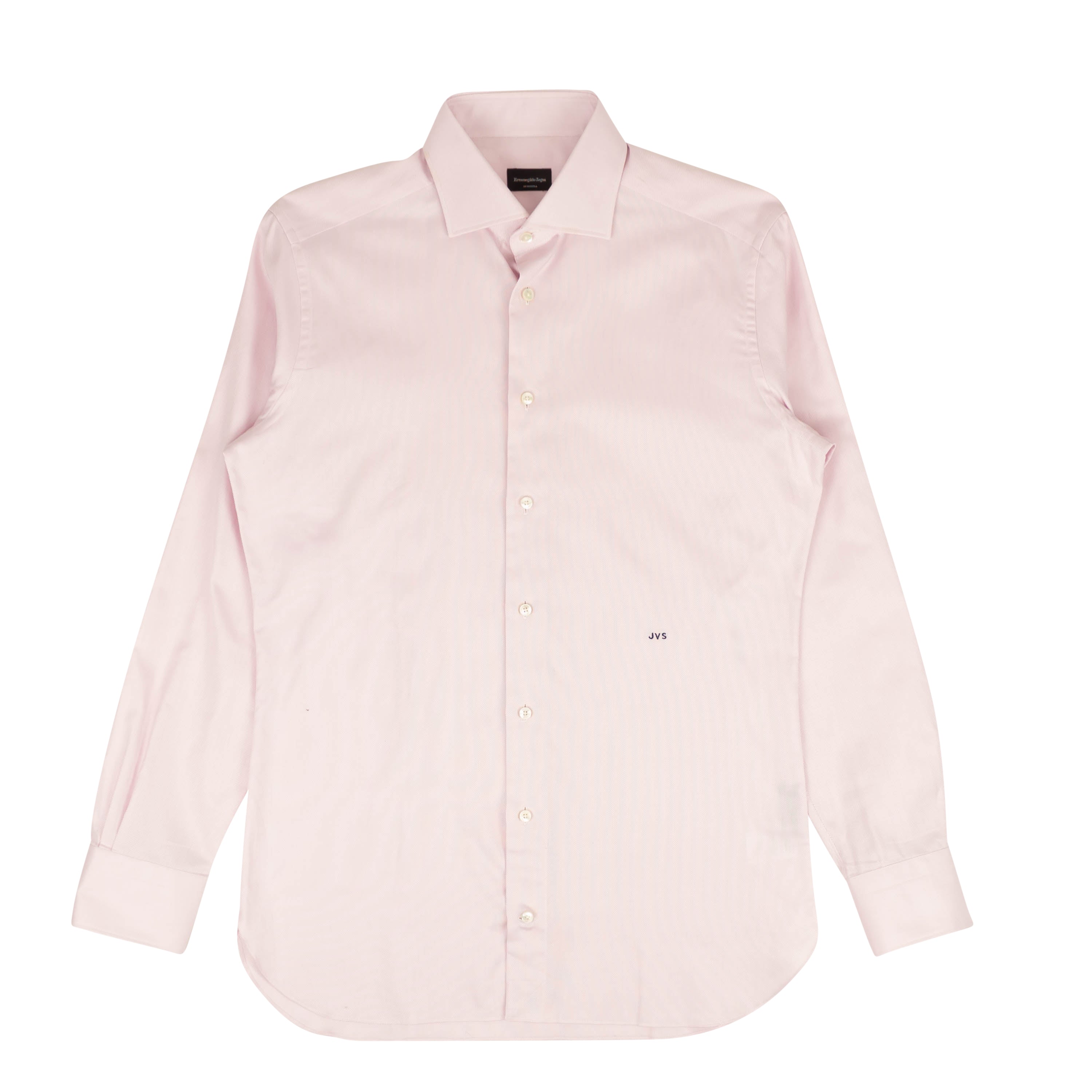 Ermenegildo Zegna Woven Dress Shirt - Pink