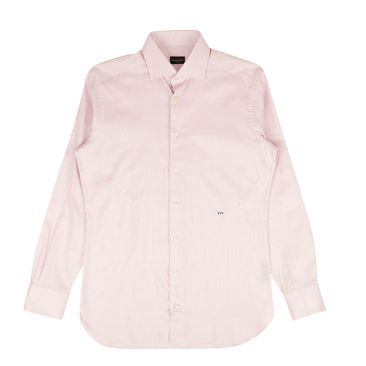 Pink Woven Dress Shirt