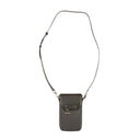 Black Smooth Calfskin Vertical Pouch