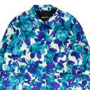 Richard Quinn Moire Multi Print Mac - Blue