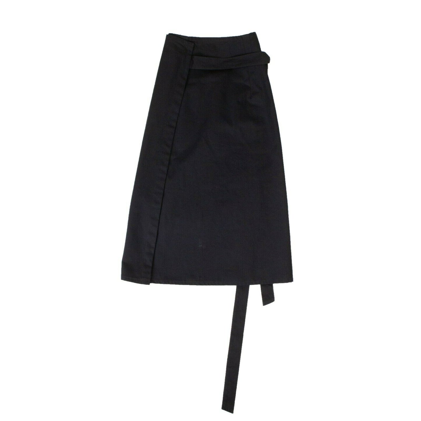 A Plan Application Women's High Waisted Wrap Midi Skirt - Black