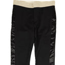 Black Spiritus Tailored Crochet Trousers
