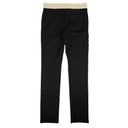 Black Spiritus Tailored Crochet Trousers