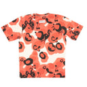 Heron Preston Washed Camo Ss T-Shirt - Red